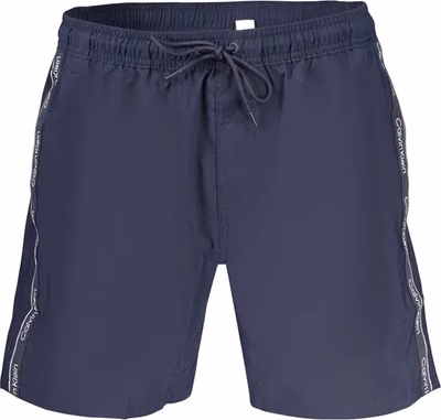Blue Polyester Men's Swim Shorts