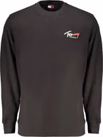 Black Cotton Men's Sweatshirt 1