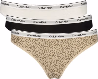 Black Cotton Women's Bikini