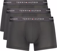 Black Polyester Men's Boxer 1