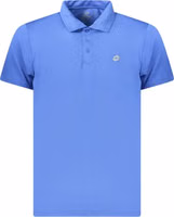 Blue Polyester Men's Polo Shirt 1