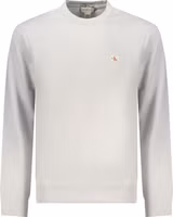 Gray Cotton Men Sweatshirt 1