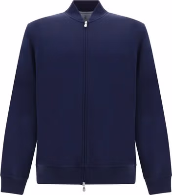 Blue Cotton Sweatshirt