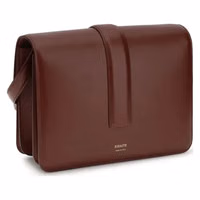 Bordeaux Calf Leather Bos Taurus Shoulder Bag 3