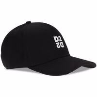 Black Cotton Cap (Baseball Hat) 2