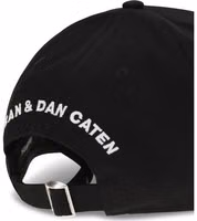 Black Cotton Cap (Baseball Hat) 3
