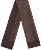 Brown Silk Foulard 2