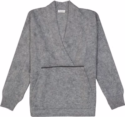 Gray Wool Sweatshirt