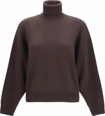 Brown Cashmere Turtleneck