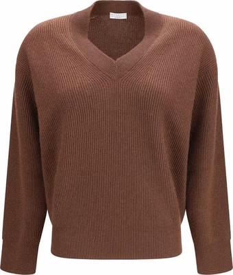 Brown Cashmere Sweater