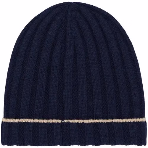 Blue Cashmere Beanie
