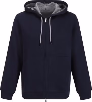 Blue Cotton Sweatshirt