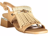 Beige Polyurethane Women's Sandal 2