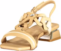 Beige Polyurethane Women's Sandal 3