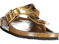 Bronze Polyurethane Women's Sandal 2