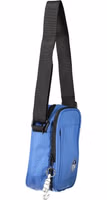 Blue Polyester Men's Bag 3