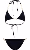 Black Polyamide Bikini 1