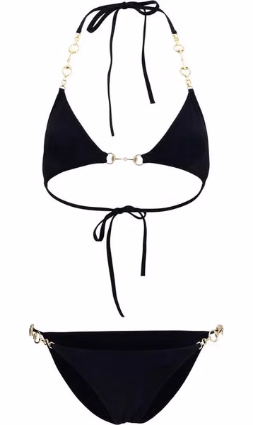 Black Polyamide Bikini