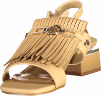 Beige Polyurethane Women's Sandal 3