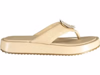 Beige Polyurethane Women's Sandal 1