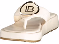 White Polyurethane Women's Sandal 3