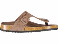 Brown Polyurethane Women's Sandal 1