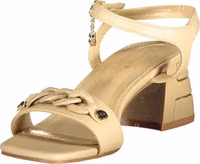 Beige Polyurethane Women Sandal 3