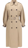 Beige Cotton Coat 1
