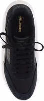 Black Polyester Athletic Sneakers 4