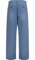 Blue Cotton Casual Pants 2