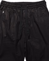 Black Cotton Mid Waist Jogger Sweatpants Pants 1