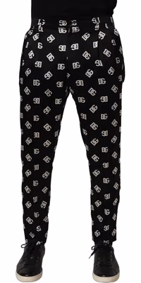 Black Silk Skinny Leg Dress Men Trouser Pants