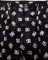 Black Silk Skinny Leg Dress Men Trouser Pants 4