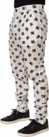 White Logo Skinny Leg Dress Men Trouser Pants 3
