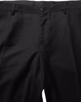 Black Wool Skinny Leg Dress Trouser Pants 1