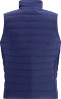 Blue Polyester Sleeveless Jacket 2