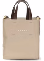 Beige Calf Leather Bos Taurus Handbag 1