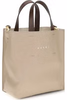 Beige Calf Leather Bos Taurus Handbag 2