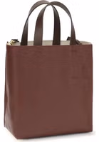 Beige Calf Leather Bos Taurus Handbag 3