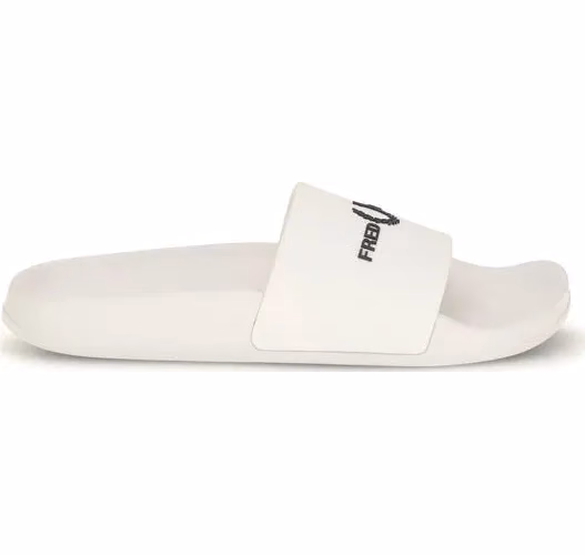 White Rubber Sandals