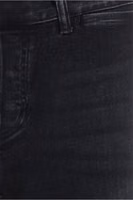 Black Cotton Flared Jeans 3