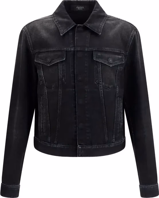 Blue Cotton Denim Jacket