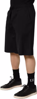 Black Cotton Sweatshorts Men Bermuda Shorts 2