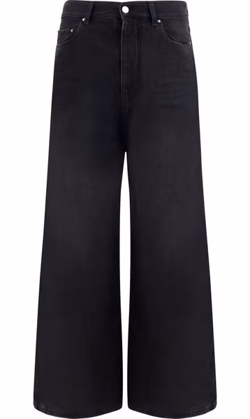 Black Cotton Jeans Denim