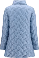 Blue Polyester Full-Length Jacket 2