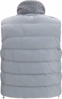 Gray Polyester Sleeveless Jacket 2