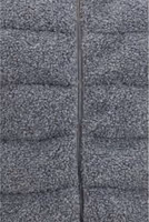 Gray Polyester Sleeveless Jacket 3