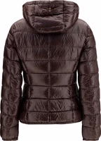 Brown Polyamide Full-Length Jacket 2