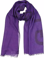 Purple Cashmere Scarf 1