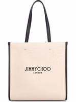 Beige Canvas Tote Bag 1